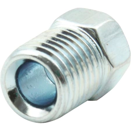 Allstar Performance 0.18 in. Dia. Inverted Flare Nuts; Zinc, 10PK ALL50110